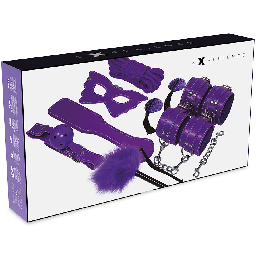 ERLEBEN - BDSM FETISCH-KIT PURPUR SERIE