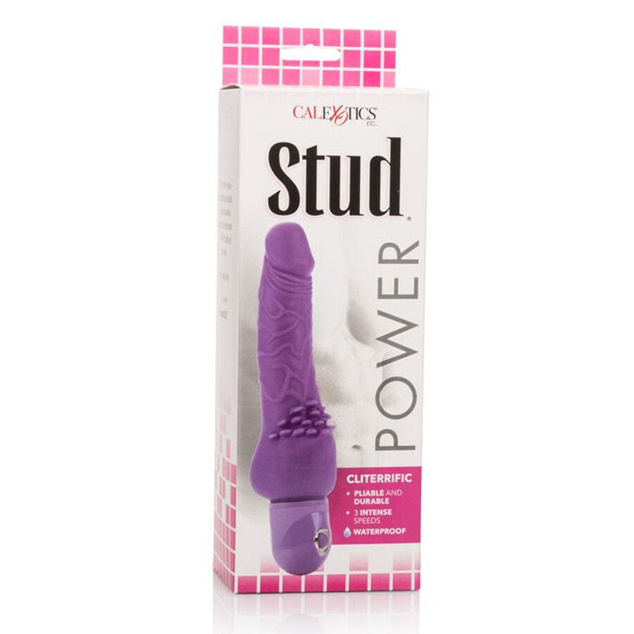 CALEXOTICS - POWER STUD CLITERRIFIC PURPLE Sensory Device