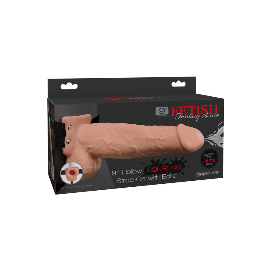 FETISCHFANTASIE-SERIE – BRUSTGESCHIRR MIT DONG 9 CUM