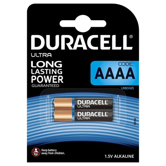 DURACELL - ULTRA POWER BATTERY ALCALINA AAAA MX2500 1.5V 2 UNITS