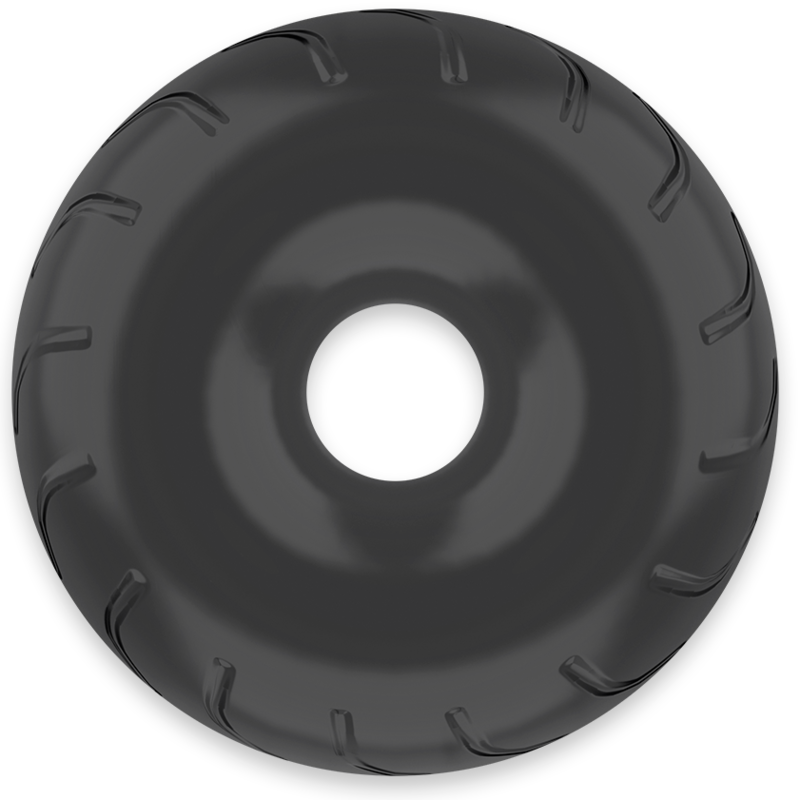 POWERING - SUPERFLEXIBLER UND WIDERSTANDSFÄHIGER PENISRING 5CM PR08 SCHWARZ