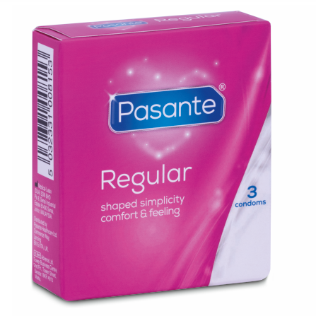 PASANTE - KONDOM REGULAR RANGE 3 STÜCK