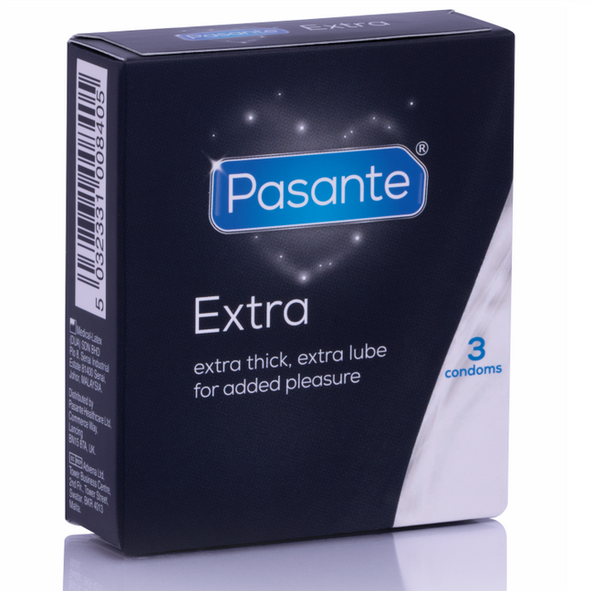 PASANTE - EXTRA KONDOM EXTRA STARK 3 STÜCK