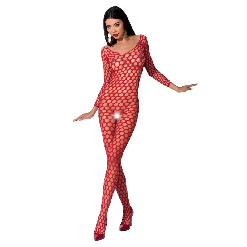 PASSION - DAMEN BODYSTRUMPF BS077 EINHEITSGRÖSSE SCHWARZ