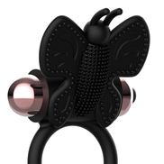 COQUETTE CHIC DESIRE – Intimer Wellness-Ring SCHMETTERLING MIT Sensorgerät SCHWARZ/GOLD