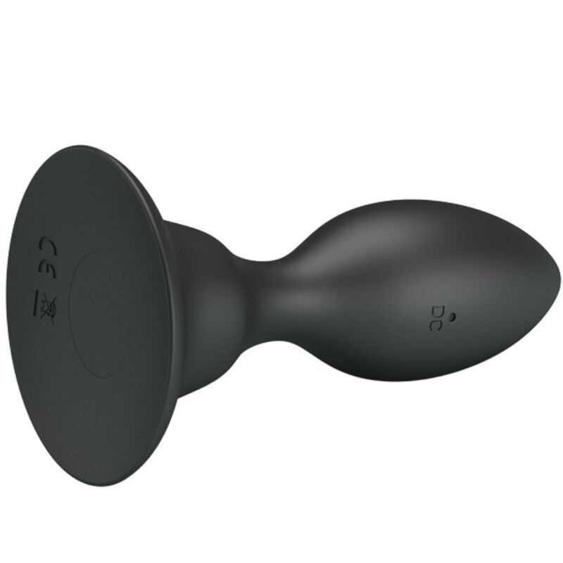 MR PLAY - ANALPLUG MIT VIBRATION SCHWARZ FERNBEDIENUNG