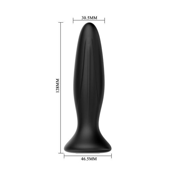 MR PLAY - RECHARGEABLE BLACK Sensory Device ANAL PLUG