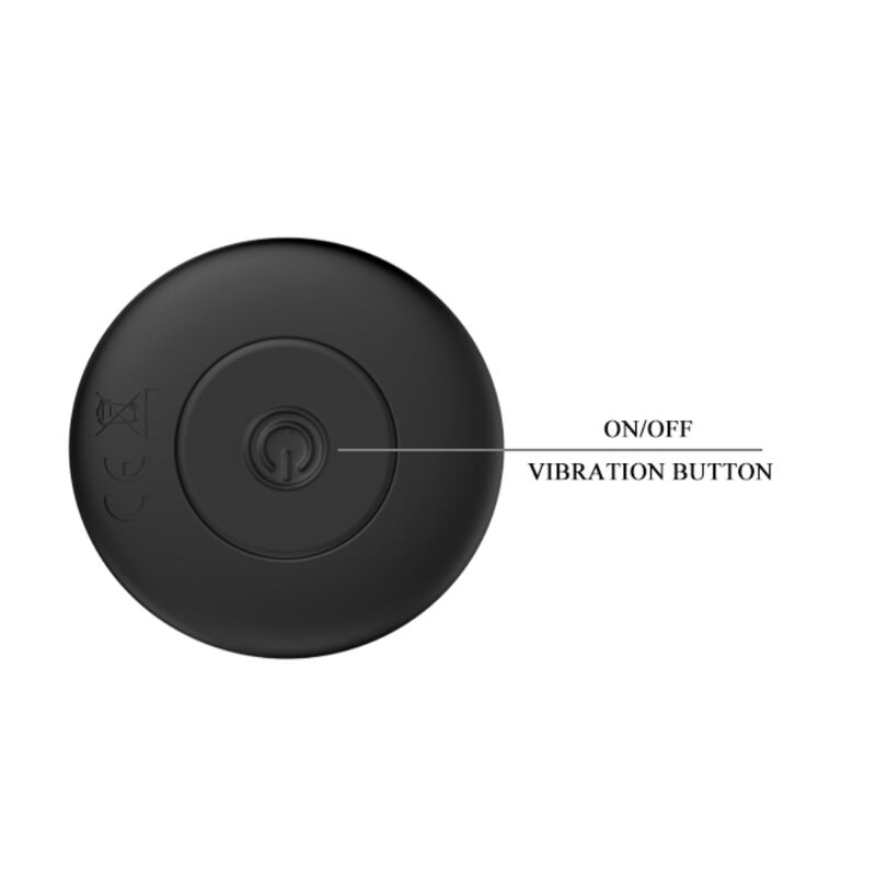 MR PLAY - RECHARGEABLE BLACK Sensory Device ANAL PLUG
