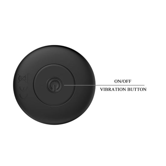 MR PLAY - RECHARGEABLE BLACK Sensory Device ANAL PLUG
