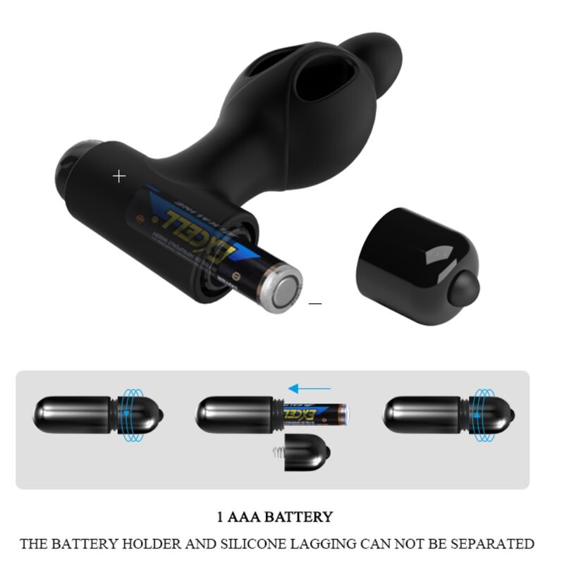 MR PLAY – ANALPLUG AUS SILIKON MIT VIBRATION