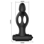 MR PLAY – ANALPLUG AUS SILIKON MIT VIBRATION