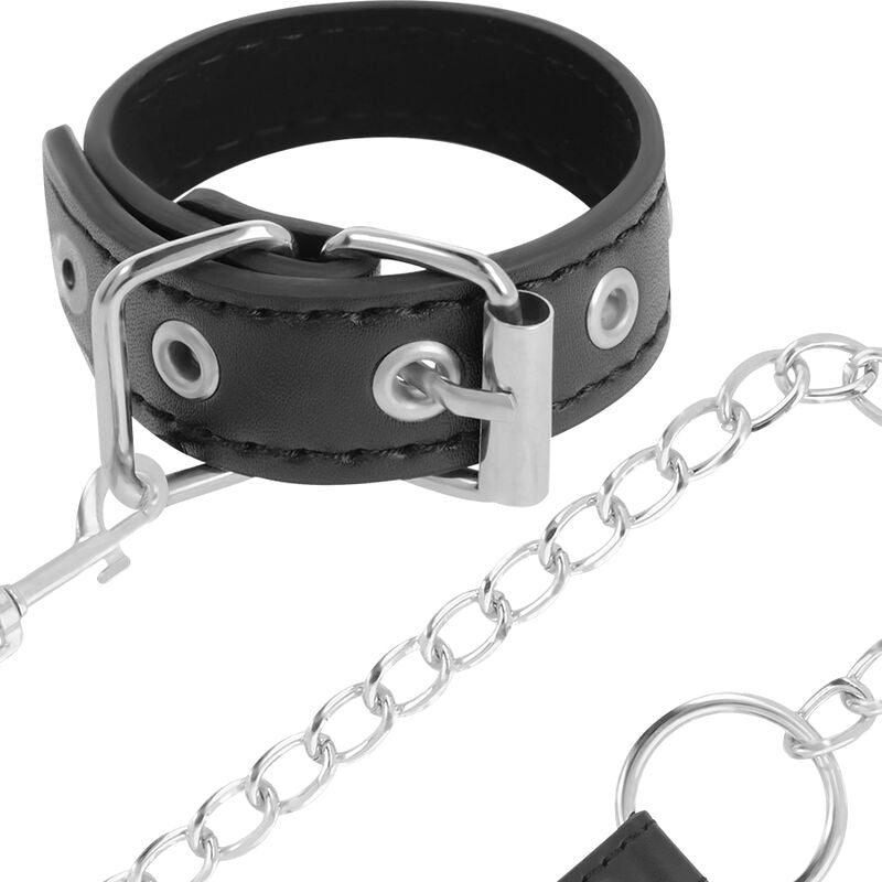 DARKNESS - PENISRING MIT STRAP
