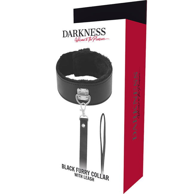 DARKNESS - Gefütterte Halskette mit Titan-Kette