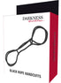 DARKNESS – 100% BAUMWOLLE SEILHANDSCHELLEN ODER FUSSHANDSCHELLE