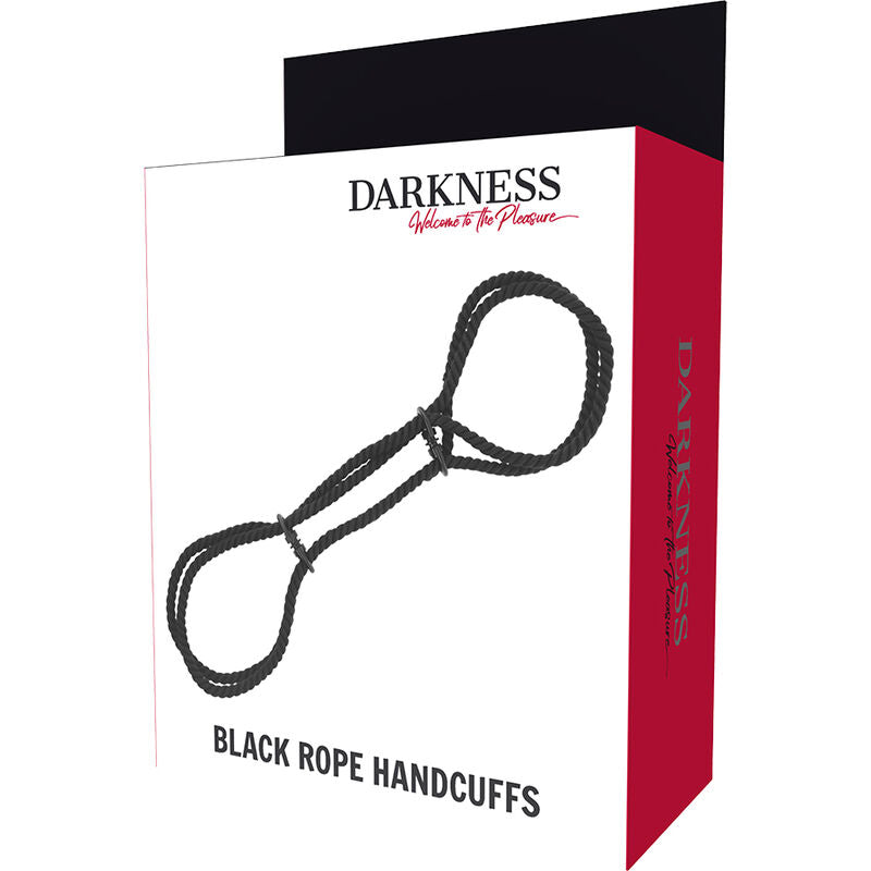 DARKNESS – 100% BAUMWOLLE SEILHANDSCHELLEN ODER FUSSHANDSCHELLE