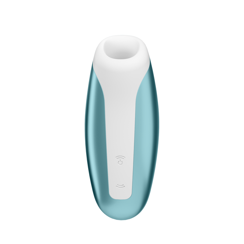 SATISFYER - LOVE BREEZE SAUGWELLENVIBRATOR EISBLAU
