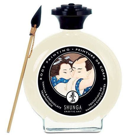 SHUNGA - KÖRPERMALFARBE VANILLE UND SCHOKOLADE