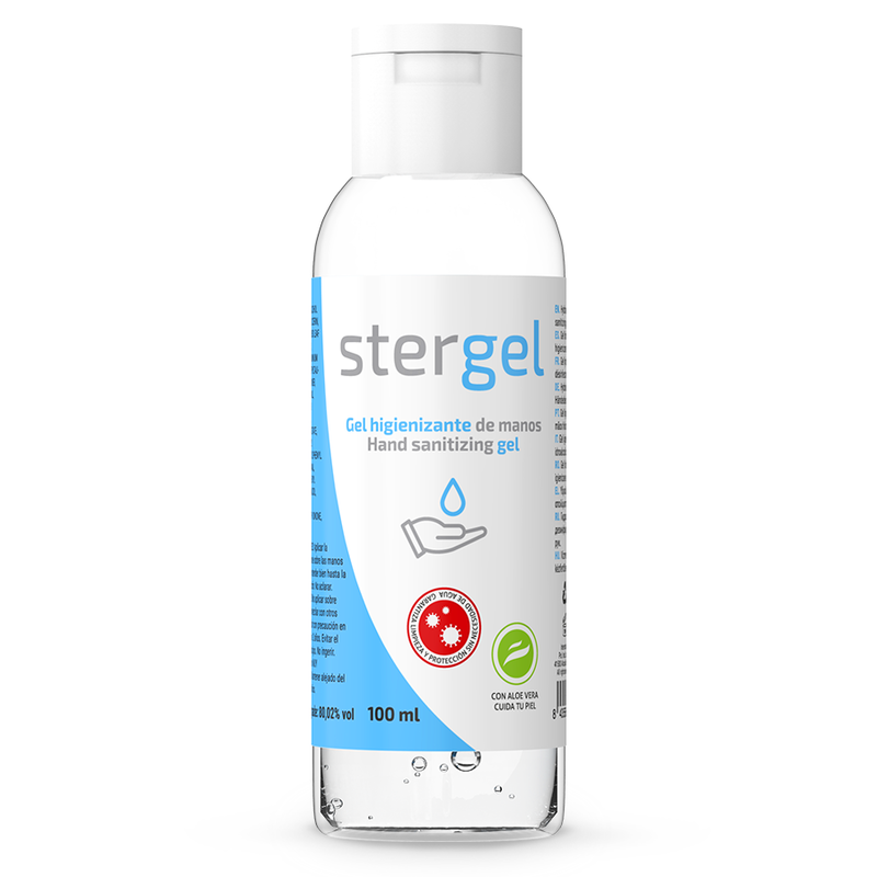 STERGEL - HYDROALKOHOLISCHES HANDDESINFEKTIONSMITTEL ALOE VERA 100ML