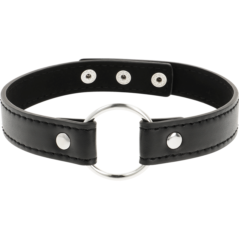 COQUETTE CHIC DESIRE – VEGANE LEDERHALSKETTE DAMENACCESSOIRE