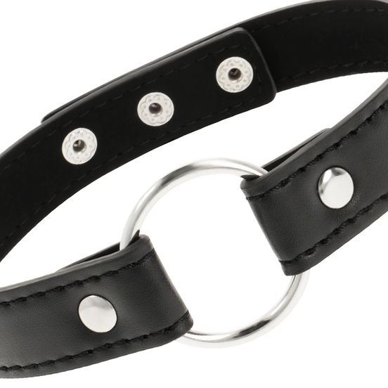 COQUETTE CHIC DESIRE – VEGANE LEDERHALSKETTE DAMENACCESSOIRE