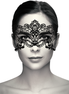 COQUETTE CHIC DESIRE - LACE MASK BLACK