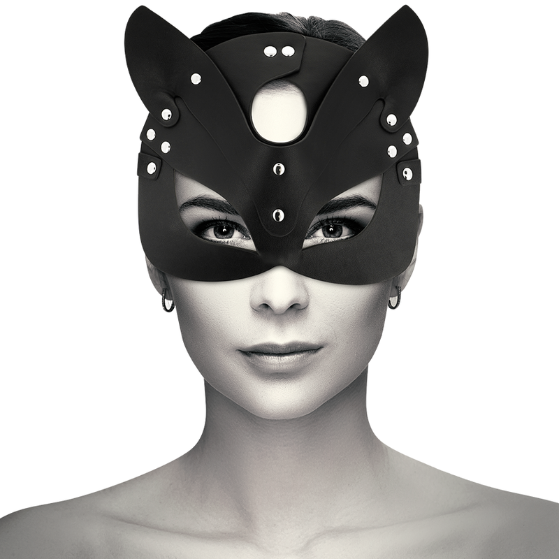 COQUETTE CHIC DESIRE – VEGANE LEDERMASKE MIT HASENOHREN