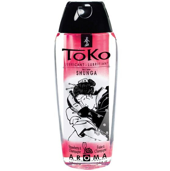 SHUNGA - TOKO ERDBEERE- UND CHAMPAGNERGLEITMITTEL AROMA