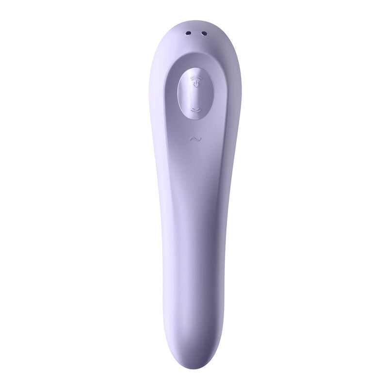SATISFYER - DUAL PLEASURE AIR PULSE Sensory Device MAUVE