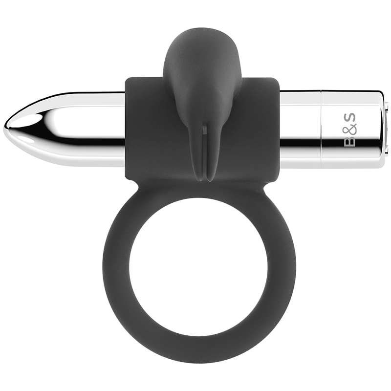 SCHWARZ&SILBER - WIEDERAUFLADBARER BURTON-RING 10 VIBRATIONSMODI