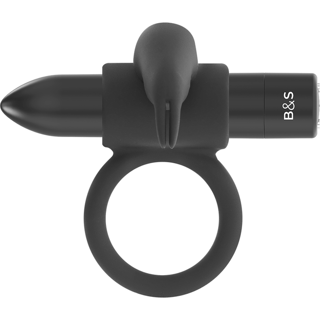 SCHWARZ&SILBER - BURTON RING 10 VIBRATIONSEINSTELLUNGEN SCHWARZ