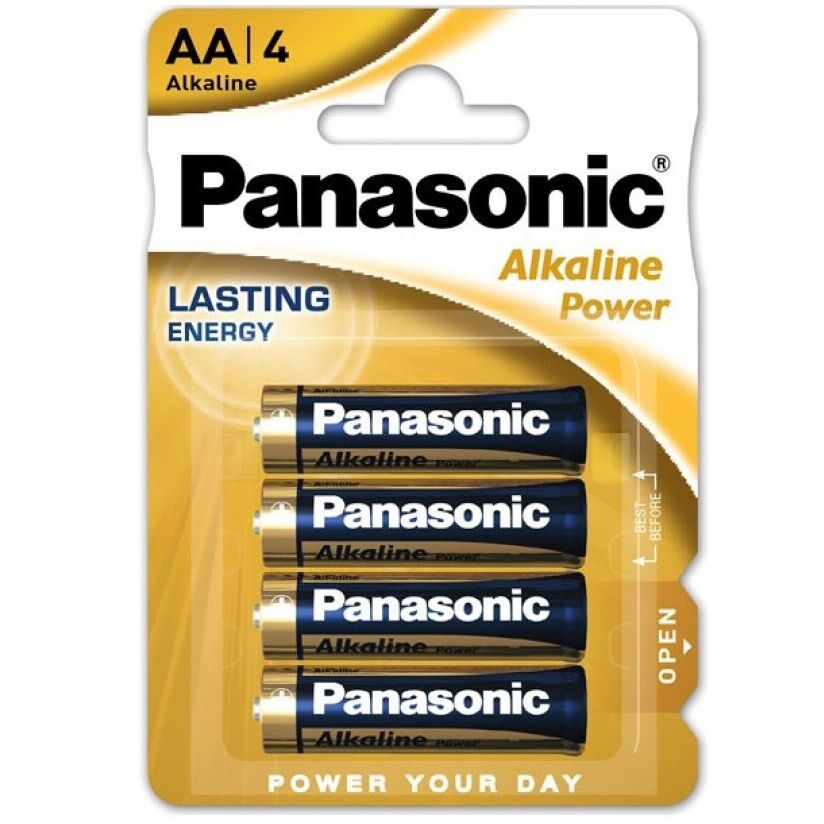 PANASONIC - BRONZE BATTERIE AA LR6 4ER