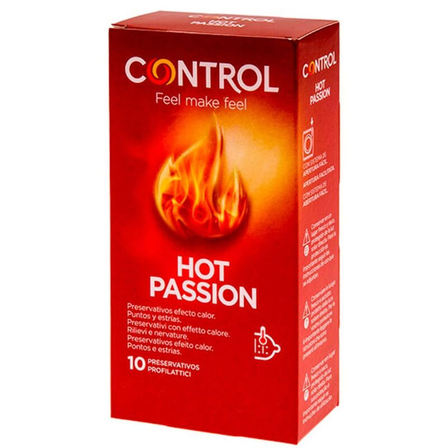 CONTROL - HOT PASSION WÄRMENDER EFFEKT 10 STÜCK