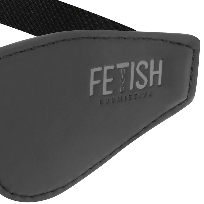 FETISCH SUBMISSIVE – VEGANLEDERMASKE MIT NEOPRENFUTTER