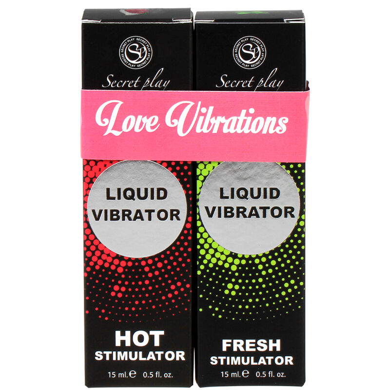 SECRETPLAY - LIQUID Sensory Device LOVE VIBRATIONS PACK