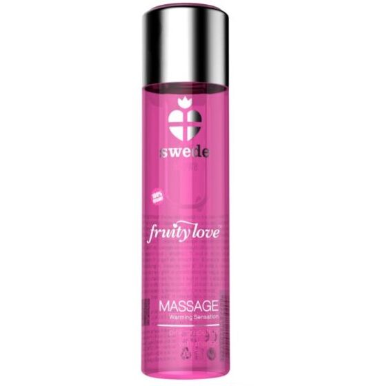 SWEDE - FRUITY LOVE WÄRMENDES MASSAGEÖL PINK GRAPEFRUIT MIT MANGO 60 ML