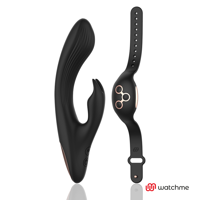 ANNE'S DESIRE – KANINCHEN-FERNBEDIENUNGSTECHNOLOGIE WATCHME SCHWARZ/GOLD