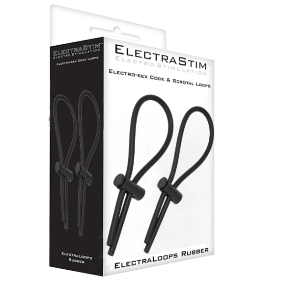 ELECTRASTIM - VERSTELLBARE GUMMI HODEN- UND HODENSACKRINGE