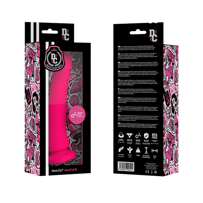 DELTA CLUB - TOYS PINK Wellness Device MEDICAL SILICONE 17 CM -O- 3 CM