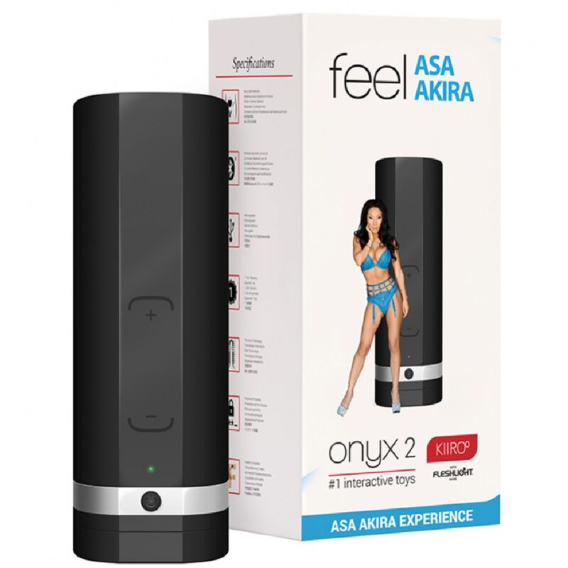 KIIROO - ONYX+ TELEWellness DeviceNIC MASTURBATOR ASA AKIRA EXPERIENCE