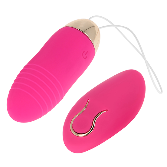 OHMAMA - FERNGESTEUERTES VIBRATIONSEI 10 STUFEN ROSA