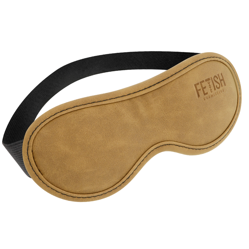 FETISH SUBMISSIVE ORIGEN – MASKE AUS VEGANEM LEDER MIT NEOPRENFUTTER