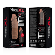 VIRILXL - FLÜSSIGSILIKON V5 BRAUNE PENISVERLÄNGERUNG