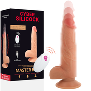 CYBER SILICOCK - REALISTISCHER FERNGESTEUERTER MASTER BEN 23,88 CM -O- 4,3 CM