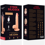 CYBER SILICOCK - FERNGESTEUERTER REALISTISCHER MR. JOHN 23,88 CM -O- 4,3 CM