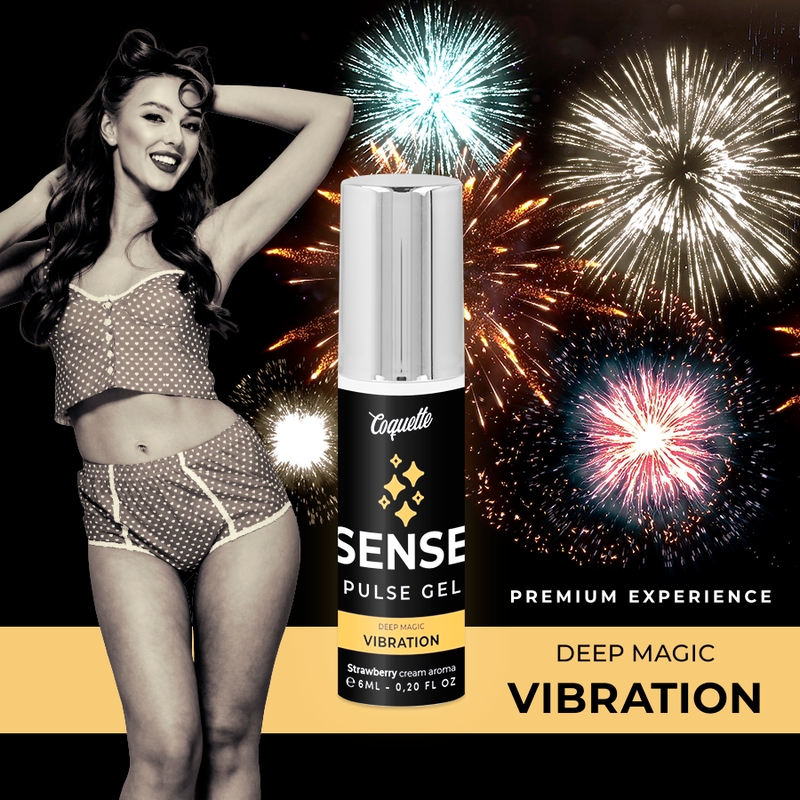 COQUETTE CHIC DESIRE - PULSE GEL ERDBEER MAGISCHE VIBRATION PREMIUM 6ML