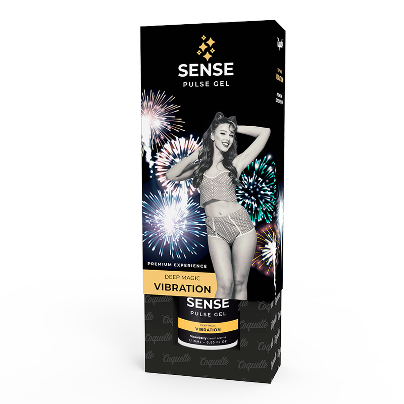 COQUETTE CHIC DESIRE - PULSE GEL ERDBEERE MAGISCHE VIBRATION PREMIUM 15ML