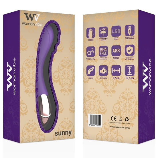 WOMANVIBE - SUNNY SILICONE RECHARGEABLE Sensory Device