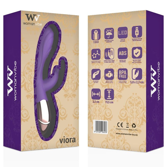 WOMANVIBE - VIORA SILICONE RECHARGEABLE Sensory Device