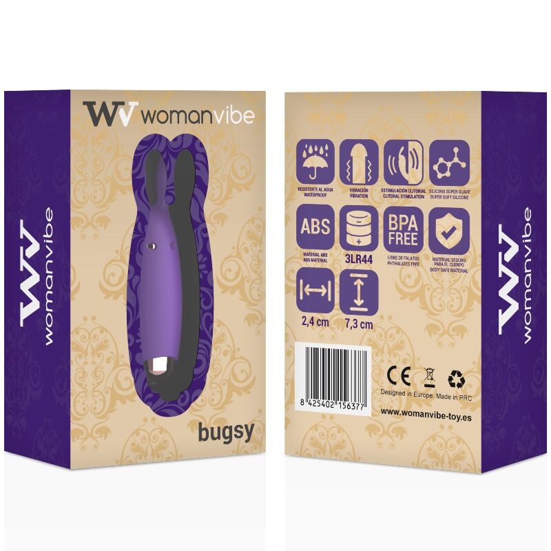 WOMANVIBE - BUGSY SILIKON HASEN STIMULATOR
