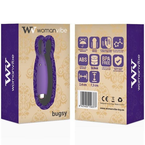WOMANVIBE - BUGSY SILIKON HASEN STIMULATOR